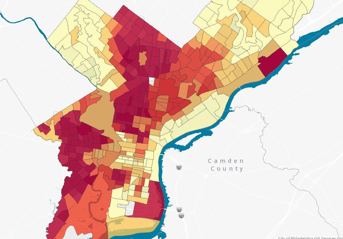 öryggi kort Philadelphia