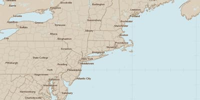Radar kort Philadelphia