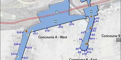 Kort af phl flugvöllur